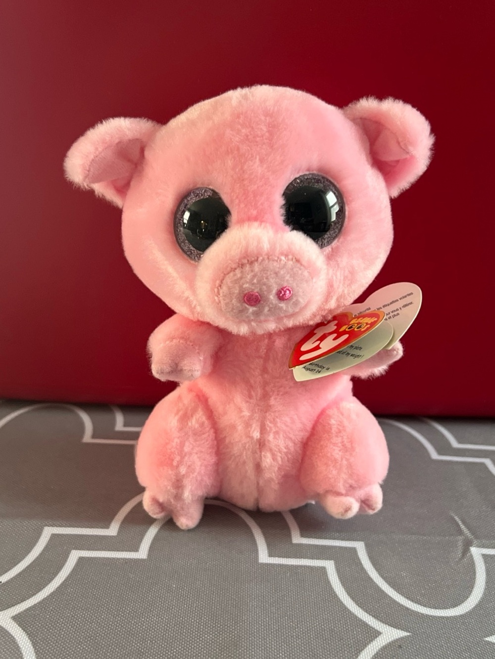 TY Beanie Boos - POSEY the Pig 6”Stuffed Plush Toy NWT